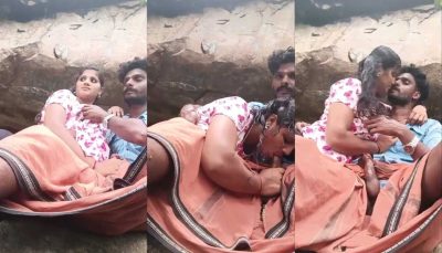 HORNY lover having outdoor